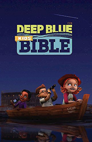 Imagen de archivo de CEB Common English Bible Deep Blue Kids Bible 3D Hardcover: Diving Deep Into God's Word a la venta por Once Upon A Time Books