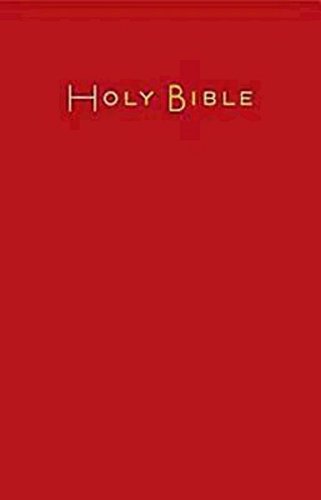 Stock image for CEB Common English Large Print Pew Bible, Dark Red for sale by GoldenWavesOfBooks