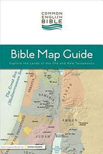 Stock image for Common English Bible: Bible Map Guide: Explore the Lands of the Old and New Testaments for sale by HPB-Emerald