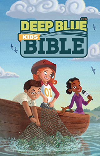 Stock image for Deep Blue Kids Bible-CEB-Bright Sky for sale by ThriftBooks-Reno