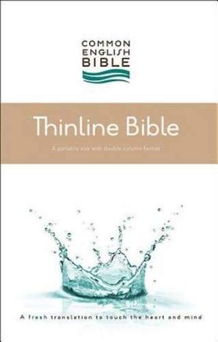 Stock image for CEB Common English Thinline Bible, Hardcover for sale by Hawking Books