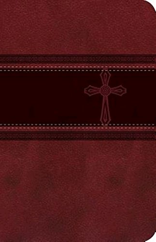 9781609261405: CEB Common English Bible Compact Thin Red DecoTone with Cros