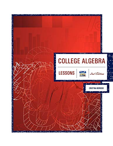 College Algebra: Lessons - Cristina Berisso