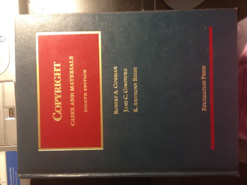 Beispielbild fr Copyright (University Casebook Series) zum Verkauf von HPB-Red