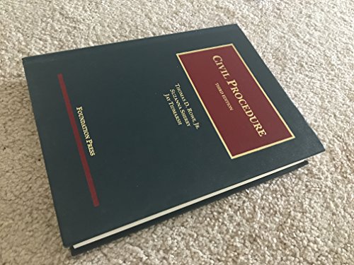 Stock image for Rowe, Sherry and Tidmarsh's Civil Procedure, 3d for sale by Better World Books