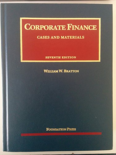 Stock image for Corporate Finance (University Casebook Series) for sale by The Book Spot