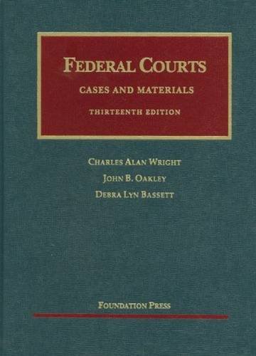 Beispielbild fr Federal Courts zum Verkauf von Better World Books