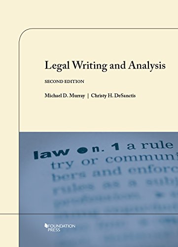 Imagen de archivo de Legal Writing and Analysis, 2nd a la venta por Better World Books