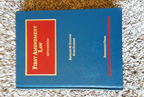 Stock image for First Amendment Law (University Casebook Series) for sale by HPB-Diamond