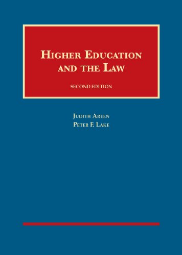 Beispielbild fr Higher Education and the Law, 2d (University Casebook Series) zum Verkauf von BooksRun