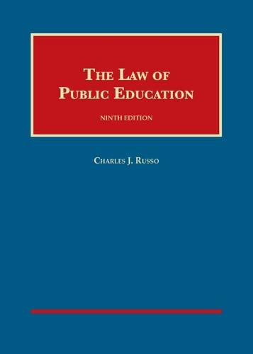 Stock image for The Law of Public Education, 9th (University Casebook Series) for sale by SecondSale
