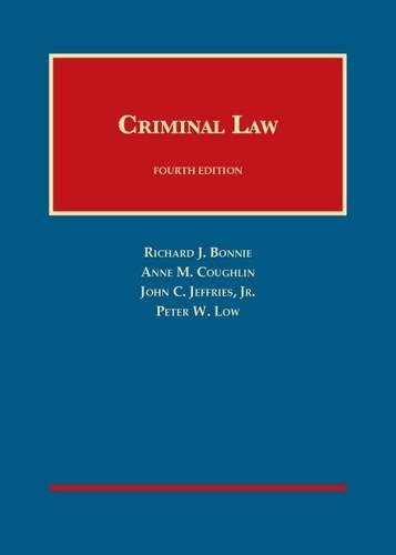 Stock image for Criminal Law, 4th Edition (University Casebook Series) for sale by Grumpys Fine Books