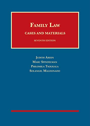 Imagen de archivo de Family Law, Cases and Materials (University Casebook Series) a la venta por booksdeck