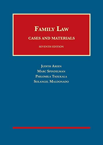 Stock image for Family Law, Cases and Materials (University Casebook Series) for sale by booksdeck