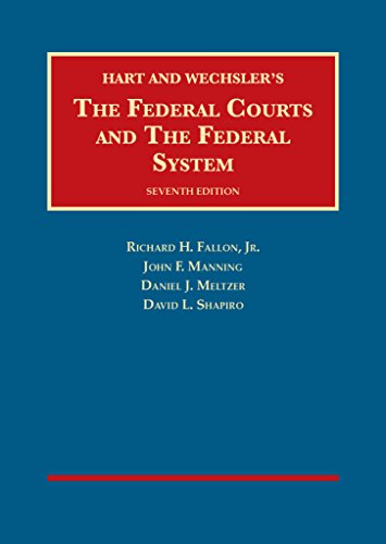 Beispielbild fr The Federal Courts and The Federal System (University Casebook Series) zum Verkauf von BooksRun