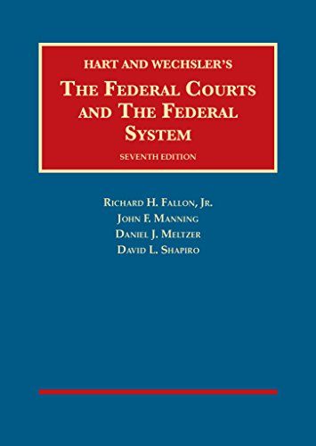 Imagen de archivo de The Federal Courts and The Federal System (University Casebook Series) a la venta por BooksRun