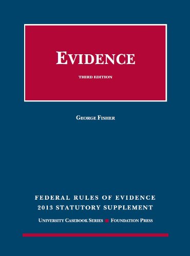 Stock image for Federal Rules of Evidence Statutory and Case Supplement, Summer 2013-2014 for sale by ThriftBooks-Atlanta