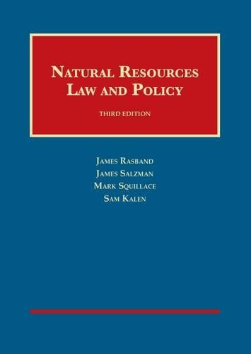 Stock image for Natural Resources Law and Policy (University Casebook Series) for sale by Textbooks_Source