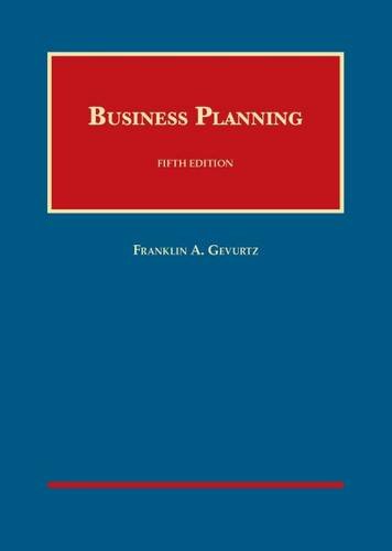 9781609304539: Business Planning (University Casebook Series)