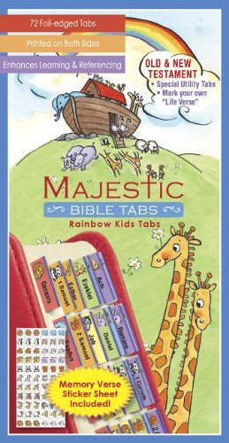 9781609365745: Rainbow Kids Tabs (Majestic(tm) Bible)