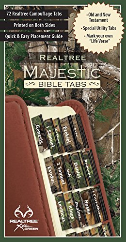 9781609369286: REALTREE™ MAJESTIC BIBLE TABS - CAMO VERSION