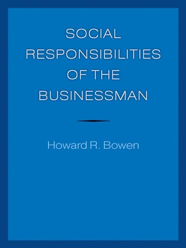 The Social Responsibilities Of The Businessman.