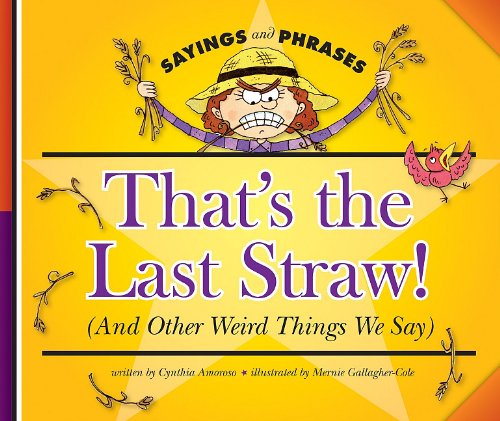 Stock image for That's the Last Straw!: And Other Weird Things We Say (Sayings and Phrases) for sale by Hippo Books