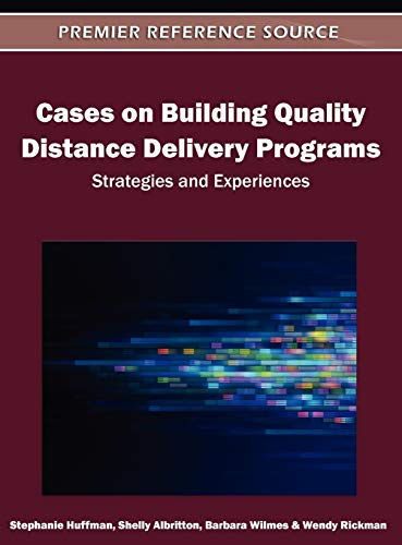 Beispielbild fr Cases on Building Quality Distance Delivery Programs: Strategies and Experiences (Advances in Educational Technologies and Instructional Design) zum Verkauf von WorldofBooks