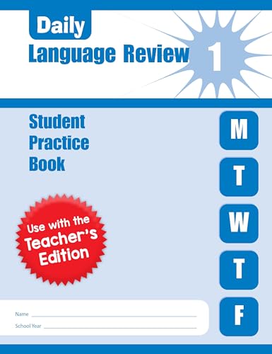 Stock image for Daily Language Review, Grade 1 Student Workbook [Paperback] Evan-Moor Corporation for sale by Lakeside Books