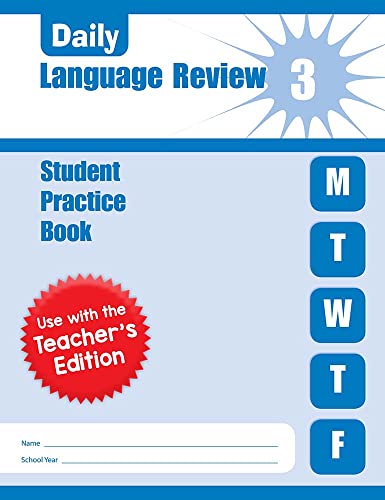 Stock image for Daily Language Review, Grade 3 : Student Practice Book for sale by Better World Books