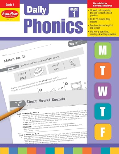 Stock image for Daily Phonics, Grade 1 Teacher Edition for sale by Blackwell's