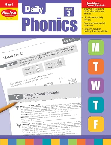 Stock image for Daily Phonics, Grade 3 Teacher Edition for sale by Blackwell's