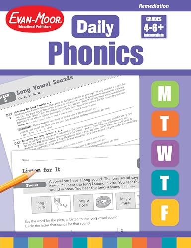 9781609634445: Daily Phonics, Grade 4 - 6 + Teacher Edition