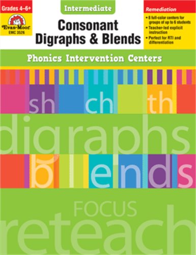 Stock image for Consonant Digraphs and Blends, Grades 4-6+ (Phonics Intervention Centers Intermediate) for sale by Book Outpost