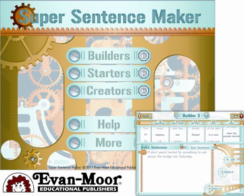 Super Sentence Builder Interactive App (Interactive Apps) (9781609634599) by Moor, Evan