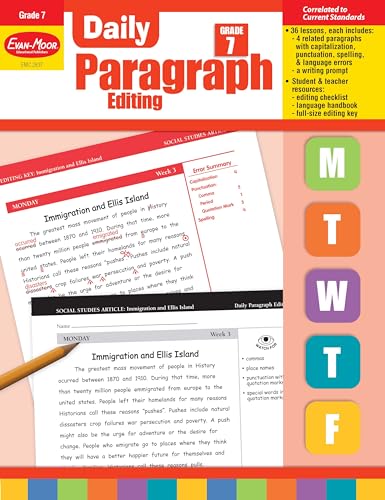 Beispielbild fr Daily Paragraph Editing Grade 7 zum Verkauf von Russell Books