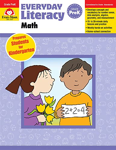 Stock image for Everyday Literacy Math, Grade PreK for sale by GoldBooks