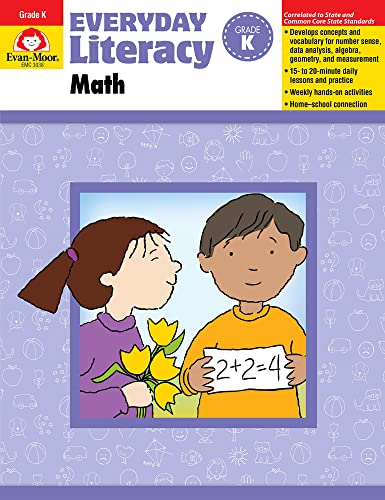 Stock image for Everyday Literacy Math, Grade K for sale by HPB-Movies