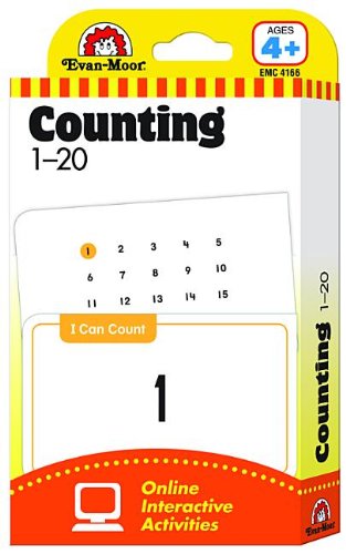 Counting 1-20 (Learning Line Flashcards) (9781609639440) by Moor, Evan