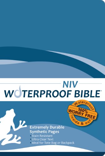 Stock image for Waterproof Bible - NIV(2011) - Blue for sale by Goodwill of Colorado