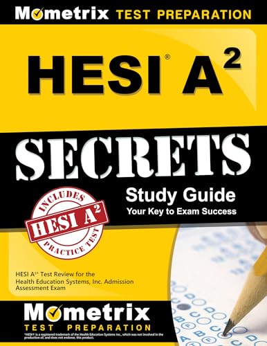 9781609710149: HESI A2 Secrets Study Guide: HESI A2 Test Review for the Health Education Systems, Inc. Admission Assessment Exam
