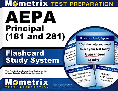 Stock image for AEPA Principal (181 and 281) Flashcard Study System: AEPA Test Practice Questions & Exam Review for the Arizona Educator Proficiency Assessments for sale by GF Books, Inc.
