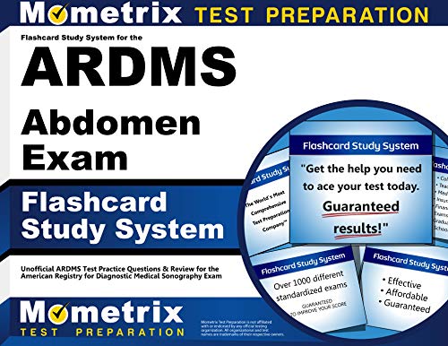 Beispielbild fr Flashcard Study System for the ARDMS Abdomen Exam: Unofficial ARDMS Test Practice Questions & Review for the American Registry for Diagnostic Medical Sonography Exam (Cards) zum Verkauf von Book Deals