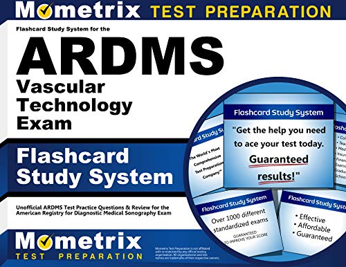 Imagen de archivo de Flashcard Study System for the ARDMS Vascular Technology Exam: Unofficial ARDMS Test Practice Questions & Review for the American Registry for Diagnostic Medical Sonography Exam (Cards) a la venta por GF Books, Inc.