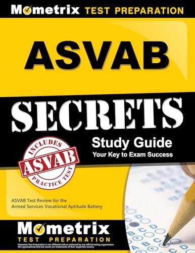 9781609712136: ASVAB Secrets Study Guide: ASVAB Test Review for the Armed Services Vocational Aptitude Battery