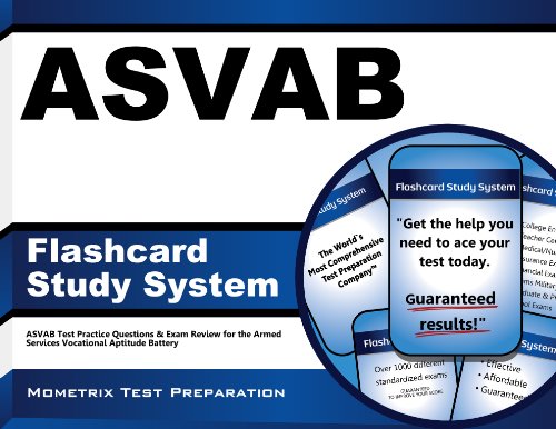 Beispielbild fr ASVAB Flashcard Study System: ASVAB Test Practice Questions & Exam Review for the Armed Services Vocational Aptitude Battery (Cards) zum Verkauf von GF Books, Inc.