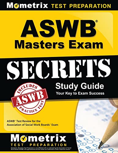Imagen de archivo de ASWB Masters Exam Secrets Study Guide: ASWB Test Review for the Association of Social Work Boards Exam a la venta por SecondSale