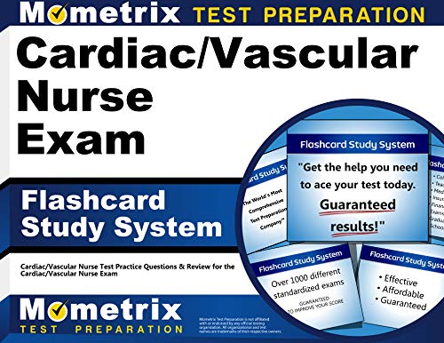 Stock image for Cardiac/Vascular Nurse Exam Flashcard Study System: Cardiac/Vascular Nurse Test Practice Questions & Review for the Cardiac/Vascular Nurse Exam (Cards) for sale by dsmbooks
