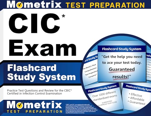 Beispielbild fr CIC Exam Flashcard Study System: Practice Test Questions and Review for the CBIC Certified in Infection Control Examination zum Verkauf von BooksRun