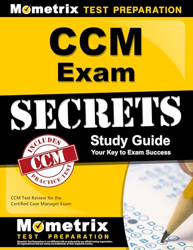 9781609712600: CCM Exam Secrets Study Guide: CCM Test Review for the Certified Case Manager Exam